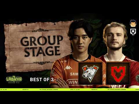Full Game: Mouz vs VIrtus.Pro - Game 3 (BO3) | PGL Wallachia Season 8 - Group Stage