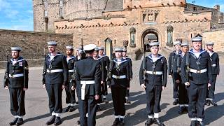 Royal Navy Mount The Guard At Edinburgh Castle On 16 May 2026
