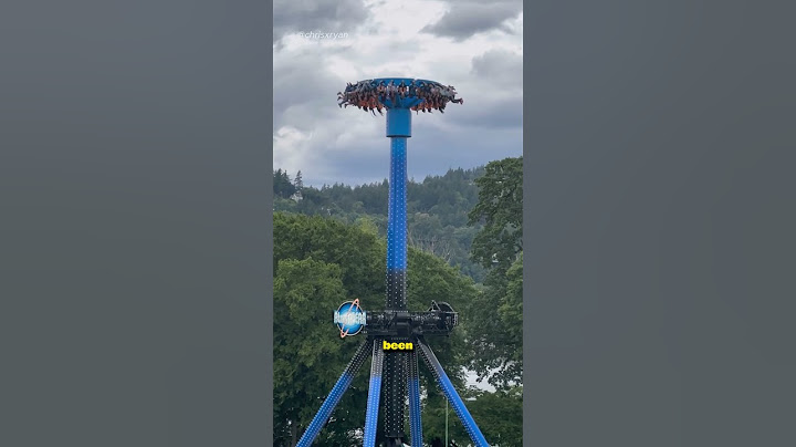 The ride GOT STUCK and everyone is suspended upside down. #shorts