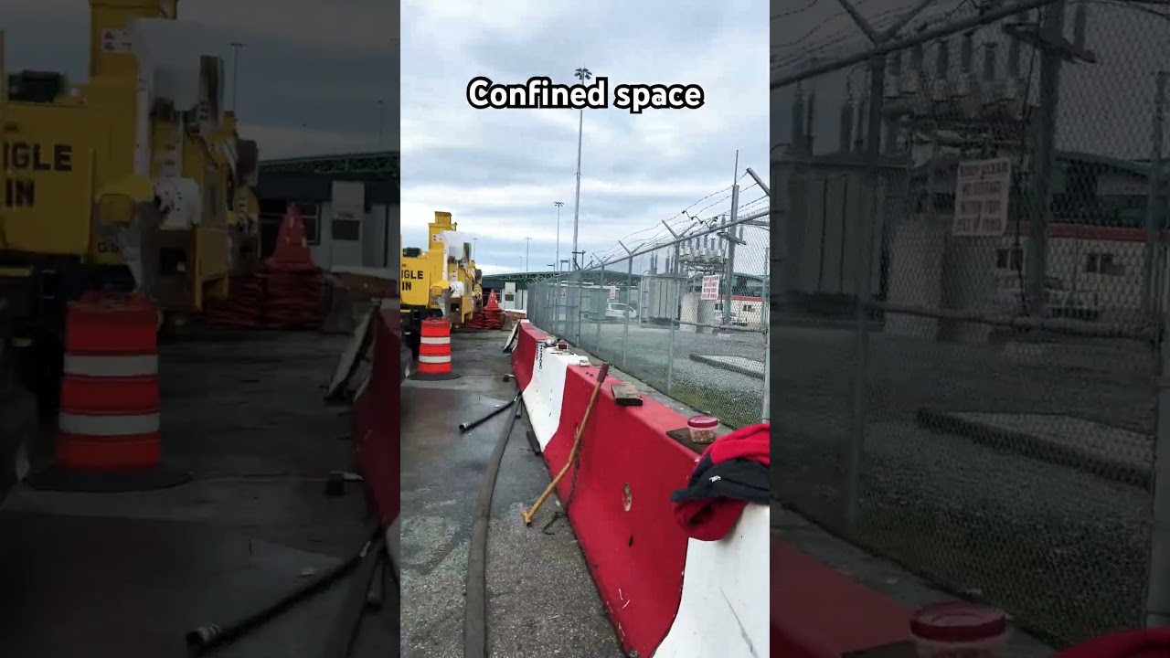 Pulling cables in confined space 