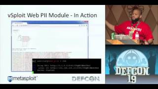 DEF CON 19 - Carey, Rude, and Vandevanter - Metasploit vSploit Modules