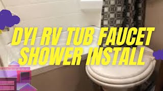 New RV Shower Faucet And head Install by This Old Coach Everything Rv 96 views 1 year ago 9 minutes, 42 seconds