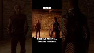 throng — Dragon age : Inquisition dialogue scene
