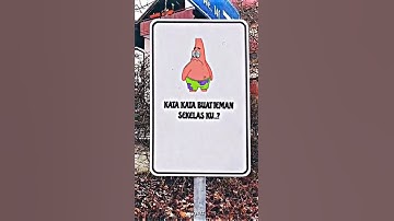 Thumbnail of #pov kata-kata buat teman sekelas ku..?