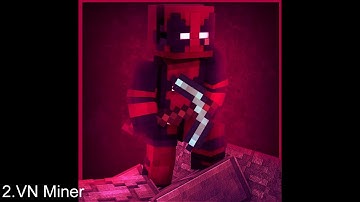 Nhạc intro của các game thủ minecraft (jaki natsumi,BHgaming,Tienthanh2929,VN miner
