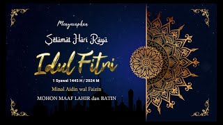 Video Intro HARI RAYA IDUL FITRI 2024 | Part 22