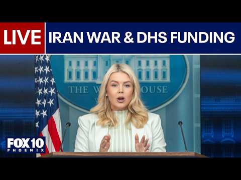 🔴 LIVE: Karoline Leavitt holds White House press briefing on Iran war & DHS funding | FOX 10 phoenix