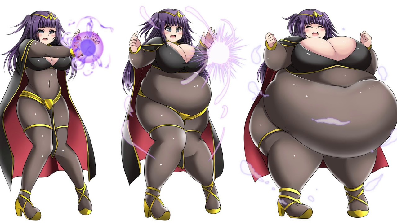 #fat_anime Fist video Fat weight grain chubby bbw ssbbw fat belly pump comp...
