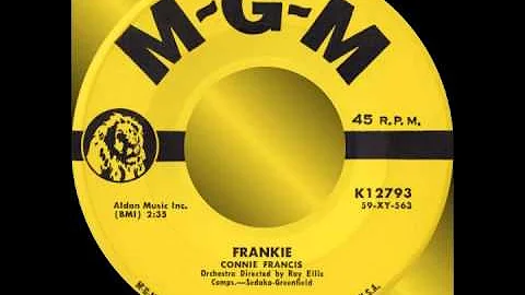 FRANKIE, Connie Francis, MGM #12793  1959