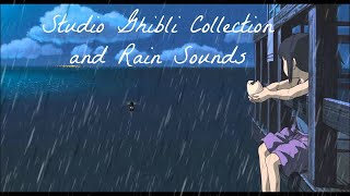Piano Studio Ghibli Collection with Rain sound for Deep Sleep - Nhạc Thư Giãn Cùng Tiếng Mưa