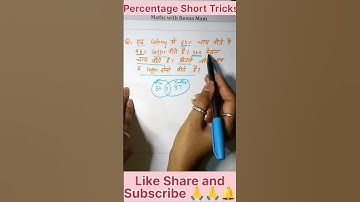 Tea and Coffee lovers ❤️☕| Percentage Short Tricks in Hindi| #shorts #cgl #math #sscchsl #ssc