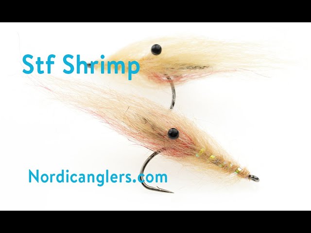 Fly tying STF shrimp Saltwater fly (Step-by-step tutorial) 