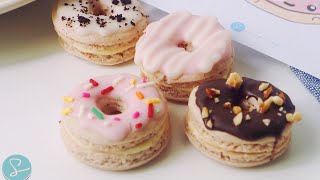 DONUT MACARON RECIPE -  Sumopocky (Valentine's Day)