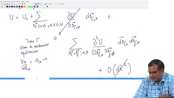 Lecture 30-Vibrations of Solid (Low Temperature)