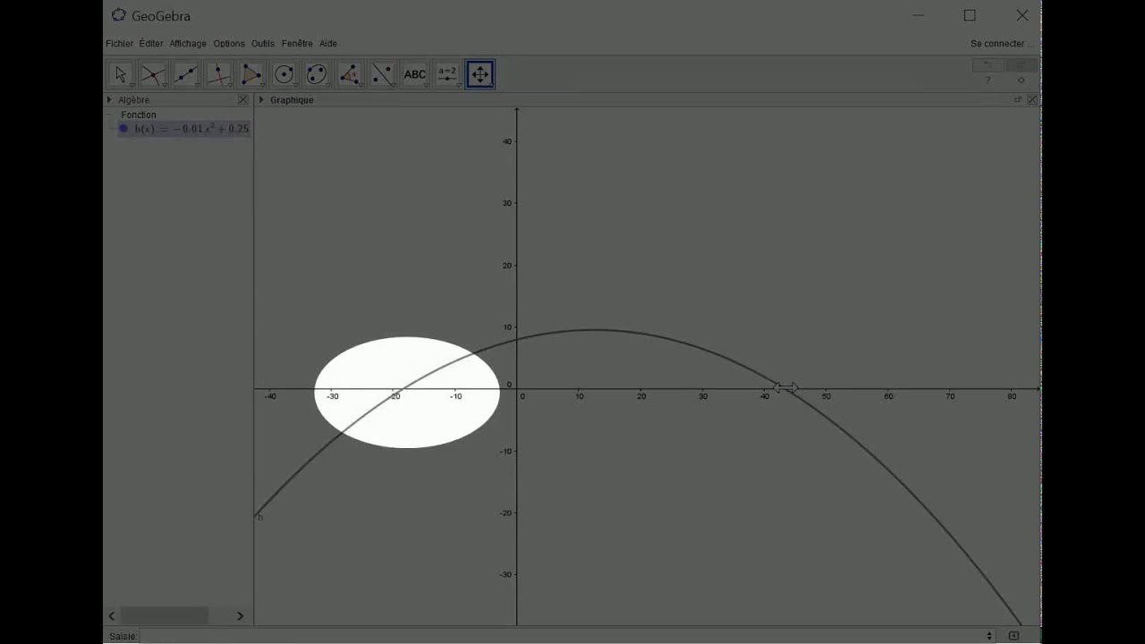 Second degré - Résolution Graphique Geogebra - YouTube