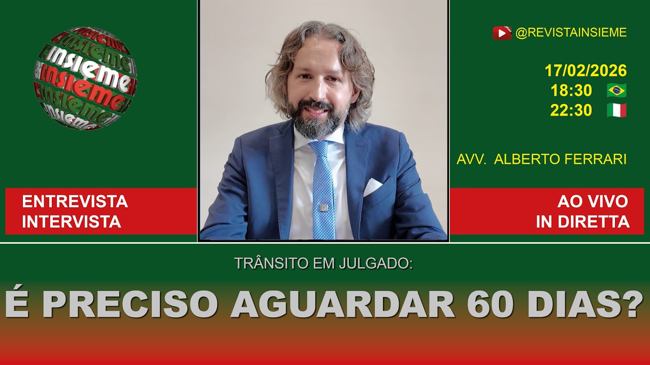 INSIEME AO VIVO | Trânsito em julgado nas ações de cidadania