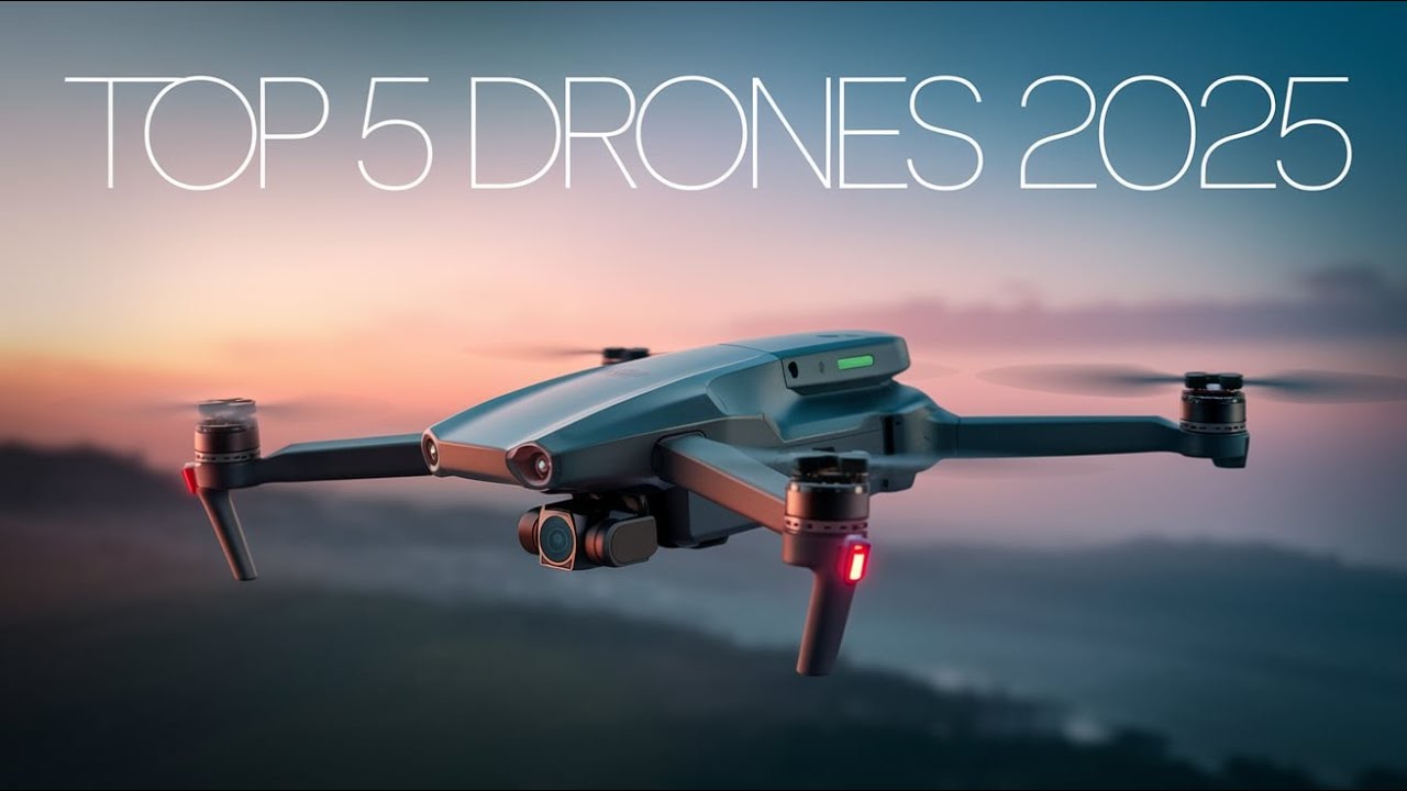 TOP 5 Best Drones in 2025 | Camera, Speed & Flight Time Compared! - YouTube