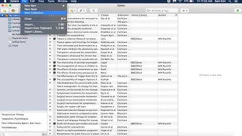 Zotero for Mac   Installation and Setup