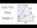Triangle Angle Calculation Quiz