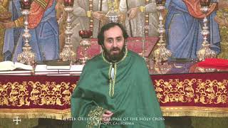 Homily by Father Immanuel Aspiotis on the Feast of Saint Stephen, the First Martyr