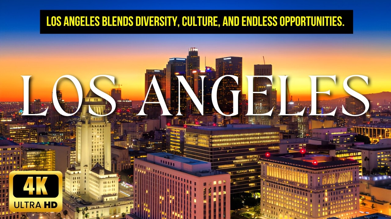 Los Angeles in 4K Hills and Hollywood Luxury Canyons Just BEFORE The Wildfire 2025 |Drone Footage