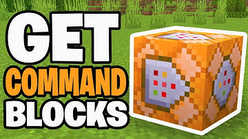 How To Get Command Block In Minecraft! (All Platforms) - Xbox, IOS, Android, PS5, Switch