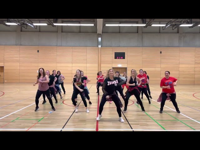 Salsa Mix + Reggaeton from Dj Dani Acosta - Zumba Choreo by Sandra Del Cotto class=