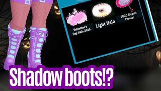 Buying the Shadow Empress Boots in Royale High! (plus what people offer for them!)
