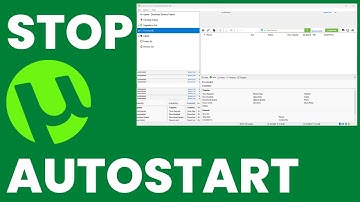 How to stop utorrent starting with windows | Remove utorrent from startup