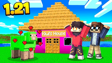 Building a House for My PET SHEEP in Minecraft!