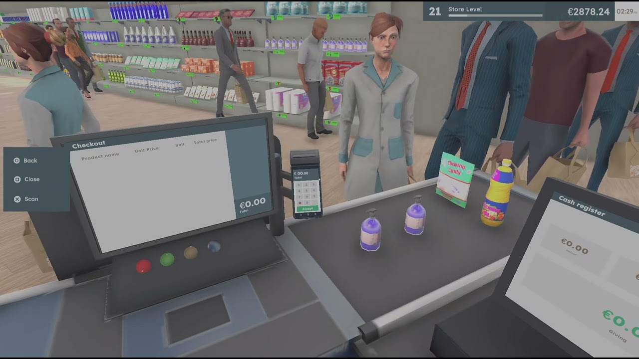 Supermarket Owner Simulator: Business