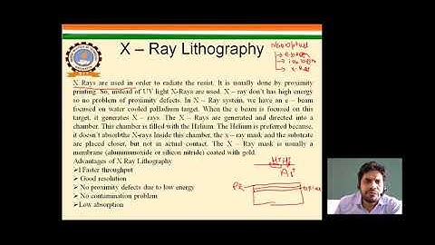 VLSI TECH L- 24 X – Ray Lithography  AND ETCHING