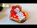 Beautiful Heart Scrapbook for Valentines Day | Scrapbook for Valentines day | Tutorial