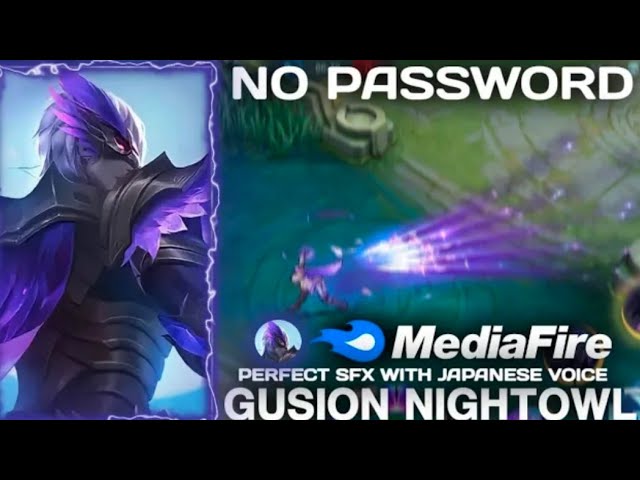 Gusion Night Owl With Japanese Voice Script No Password Real SFX | Mobile Legends class=