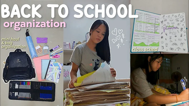 GETTING ORGANIZED FOR BACK TO SCHOOL! | mini haul,...