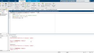MATLAB R2020b   Solving equation on Matlab. Command: Solve(eqn, var)