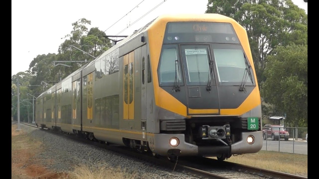 Australian Trains Clyde to Carlingford Cab Ride, 30Dec19 YouTube