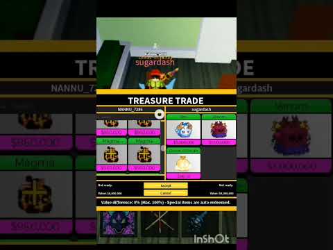 BLOX FRUIT TRADE #roblox #viral #bloxfruits