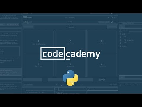 CodeCademy Tutorial: Introduction