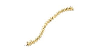 Technibond DiamondCut San Marco Link Bracelet