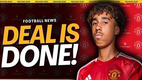 DONE DEAL for Leny ✅️ Yoro flies to Man Utd for medical, to finalise terms for his proposed transfer