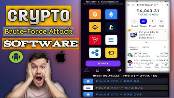 Crypto Wallet Brute-Force Attack Software🚀 || Crypto Wallet Cracker Tool📲 || #cryptorecovery