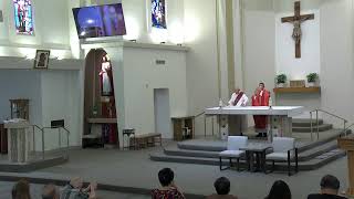 Mass at St. Joseph Catholic Church