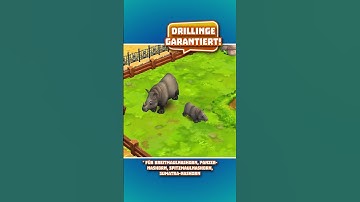 🦏 Zu Rhino sag ich nie no 🦏 3-Tages-Aktion in Zoo 2: Animal Park!