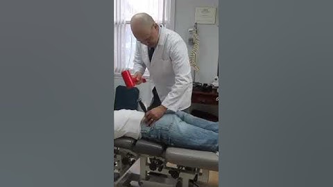 Chiropractic Hammer Tapping Removes Low Back Pain