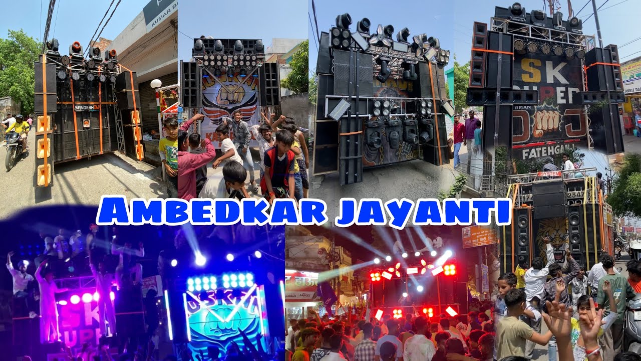 Ambedkar Jayanti Shobha Yatra Bareilly 2025 , Ambedkar Jayanti Shobha Yatra Bareilly, sound test