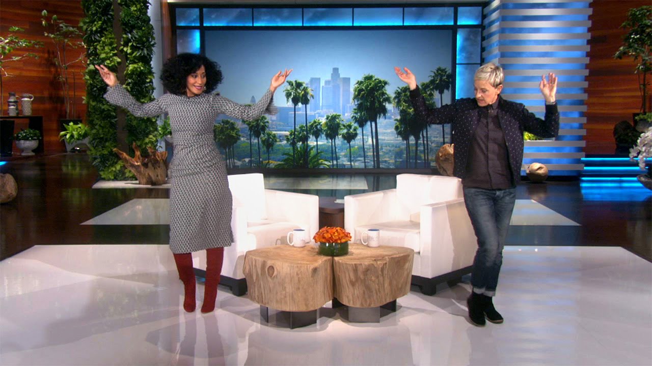 Tracee Ellis Ross Makes Her Ellen Debut