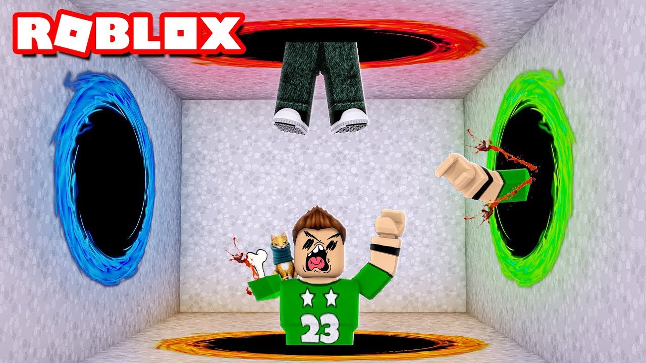 Nos Quedamos Atrapados En El Portal Mas Peligroso De Roblox - conseguimos el arma mas poderosa de roblox youtube