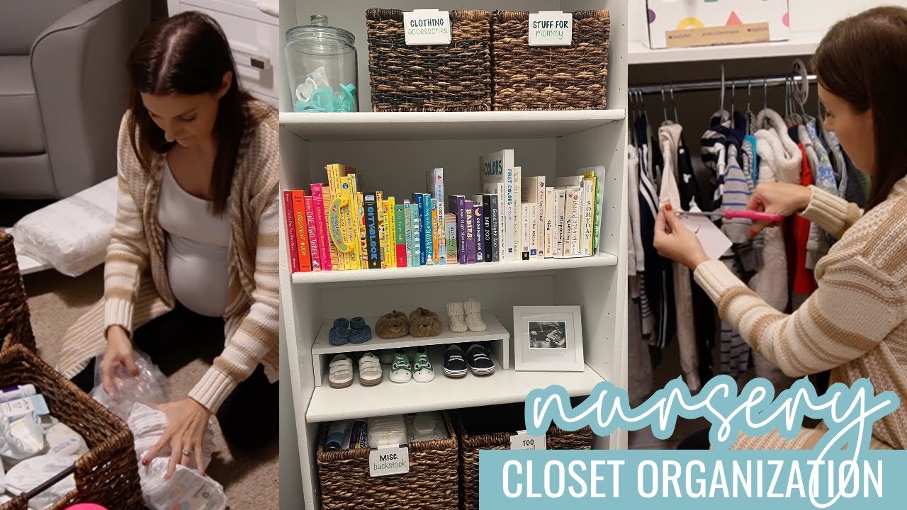 The Best Way to Organize your Baby's Closet - at home with Ashley