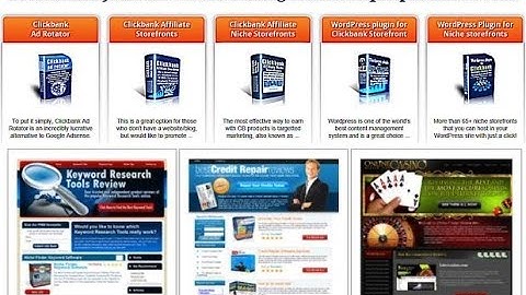 Clickbank Wordpress Plugin (storefront) - Wordpress Plugin Clickbank vendor